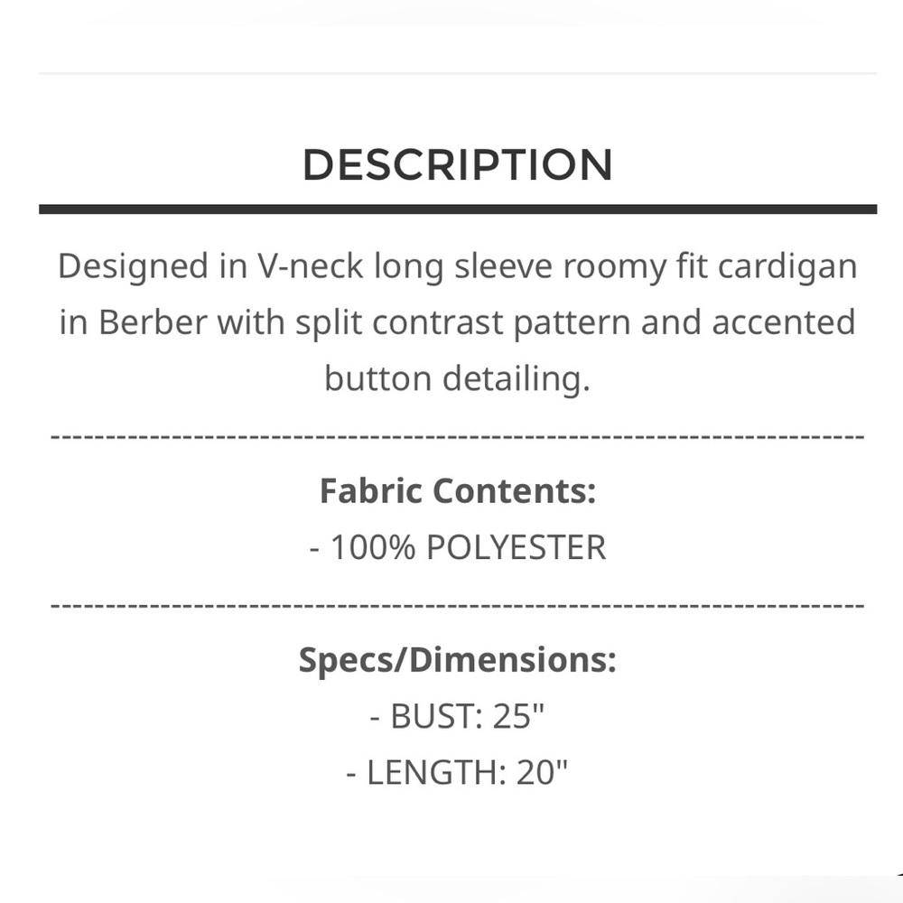 BP217-4🌸POL pretty cream+ multi butterfly cardi in soft berber4 desk2date fun! - Picture 8 of 8